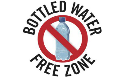 Bottled Water Free Zone