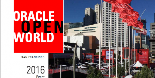 Oracle Openworld 2016