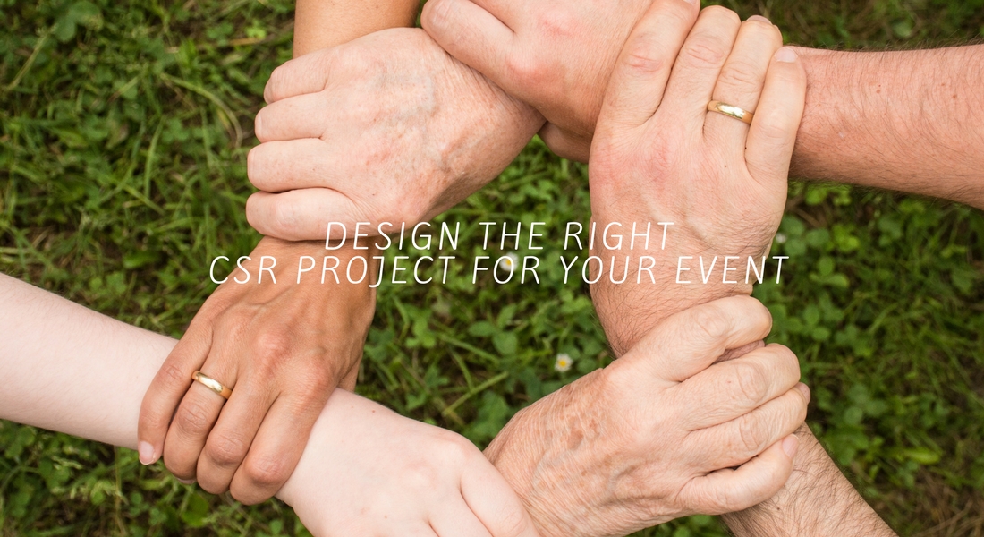 Design the Right CSR Project for Your Event
