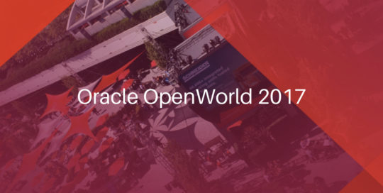 Oracle OpenWorld 2017