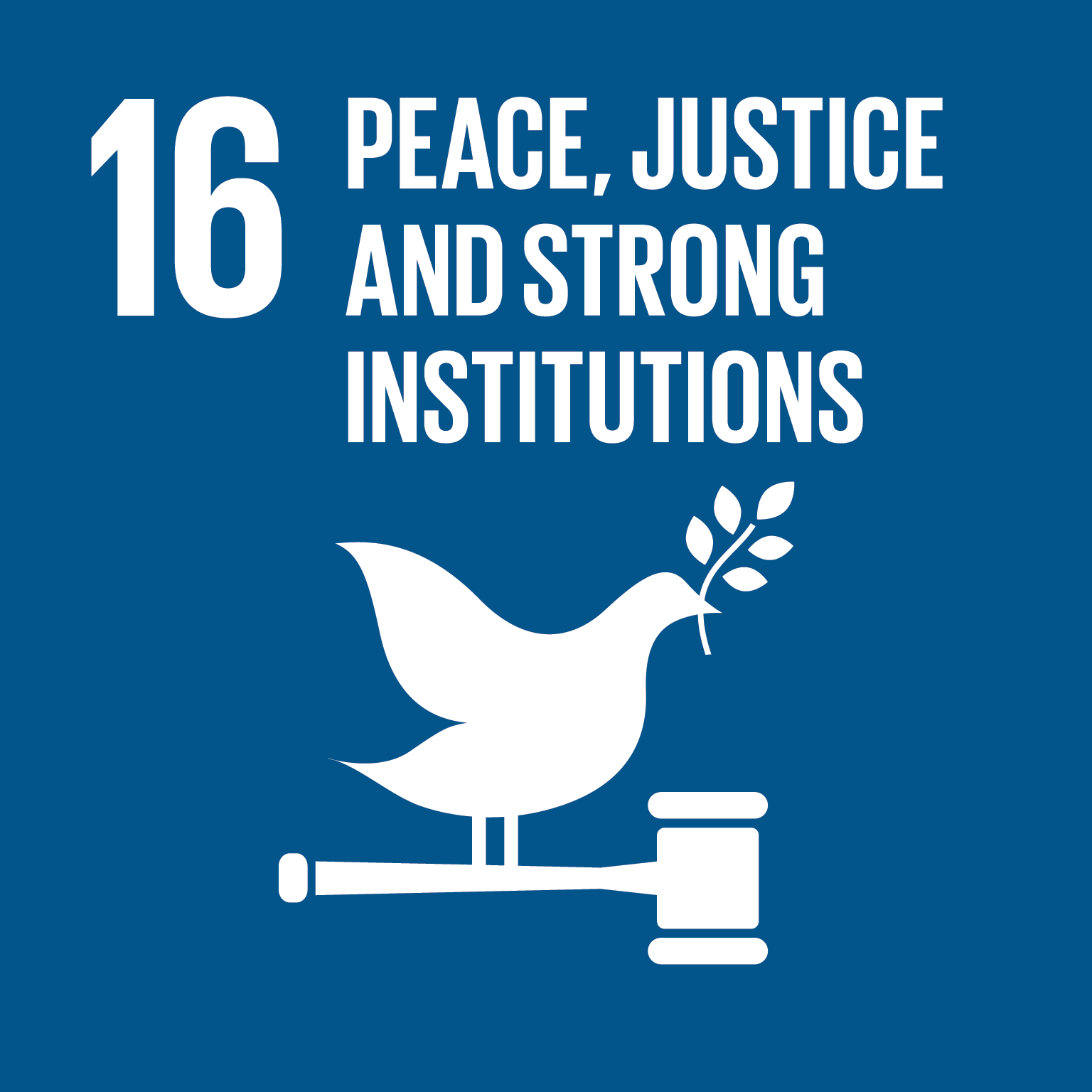 SDG #16 - Peace, Justice, and Strong Institutions