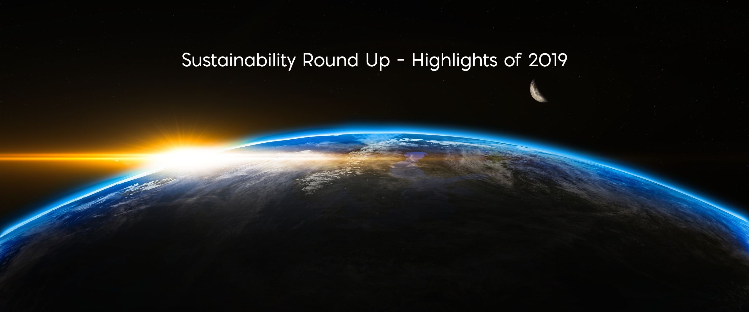Sustainability Round Up 2019 Highlights