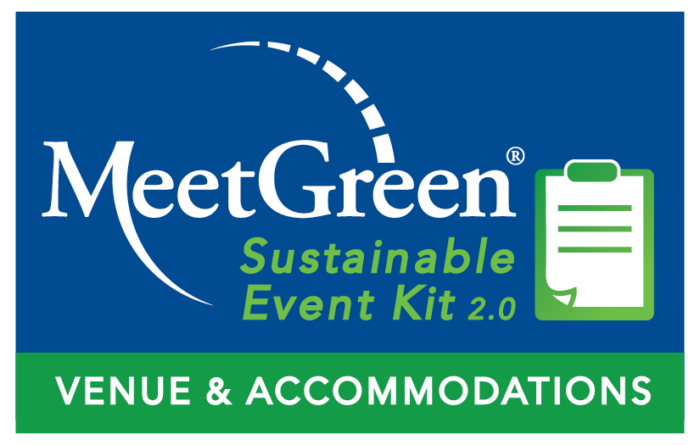 MeetGreen® Sustainable Event Kit 2.0 - Venue & Accommodations