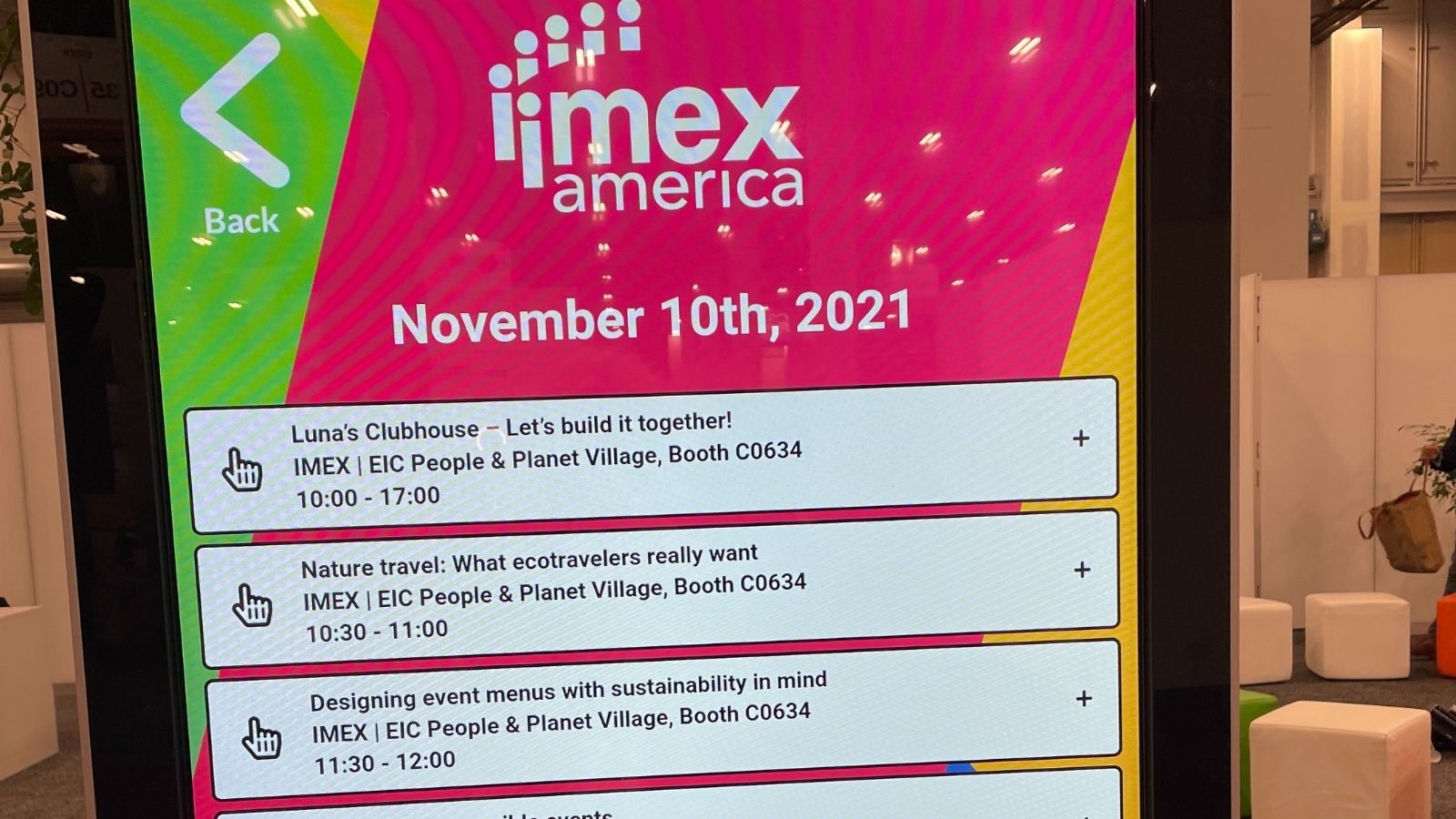Digital Signage at IMEX America