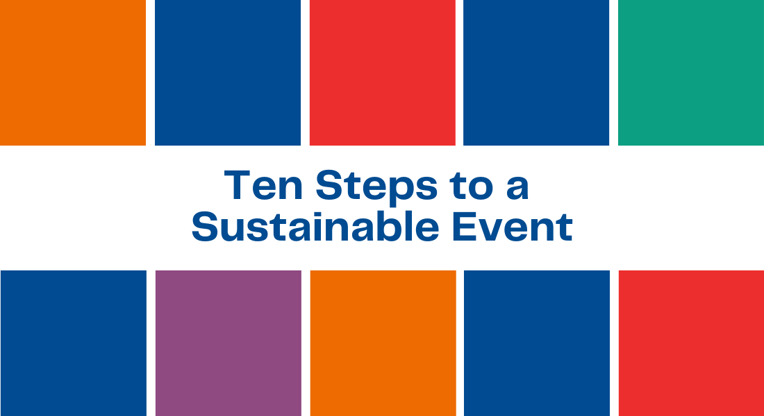Ten Steps to a Sustainable Event