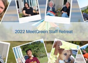 2022 MeetGreen Staff Retreat Sustainability Report
