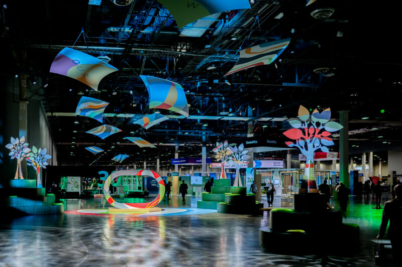 Oracle CloudWorld 2023 Show Floor