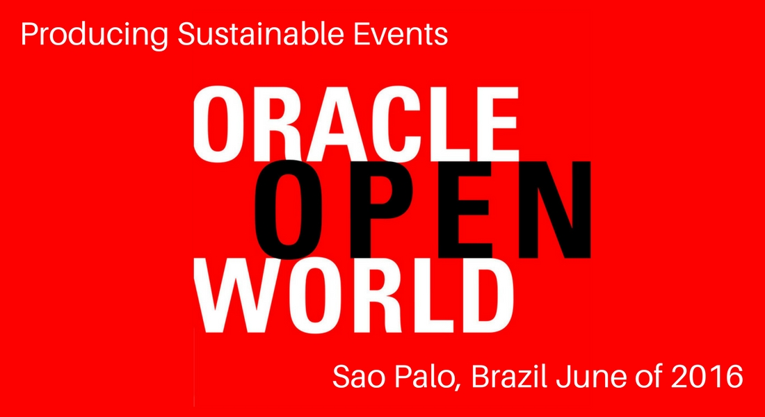 Oracle Open World Sao Palo, Brazil 2016