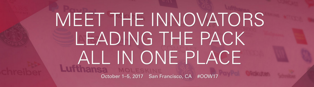 Oracle OpenWorld 2017