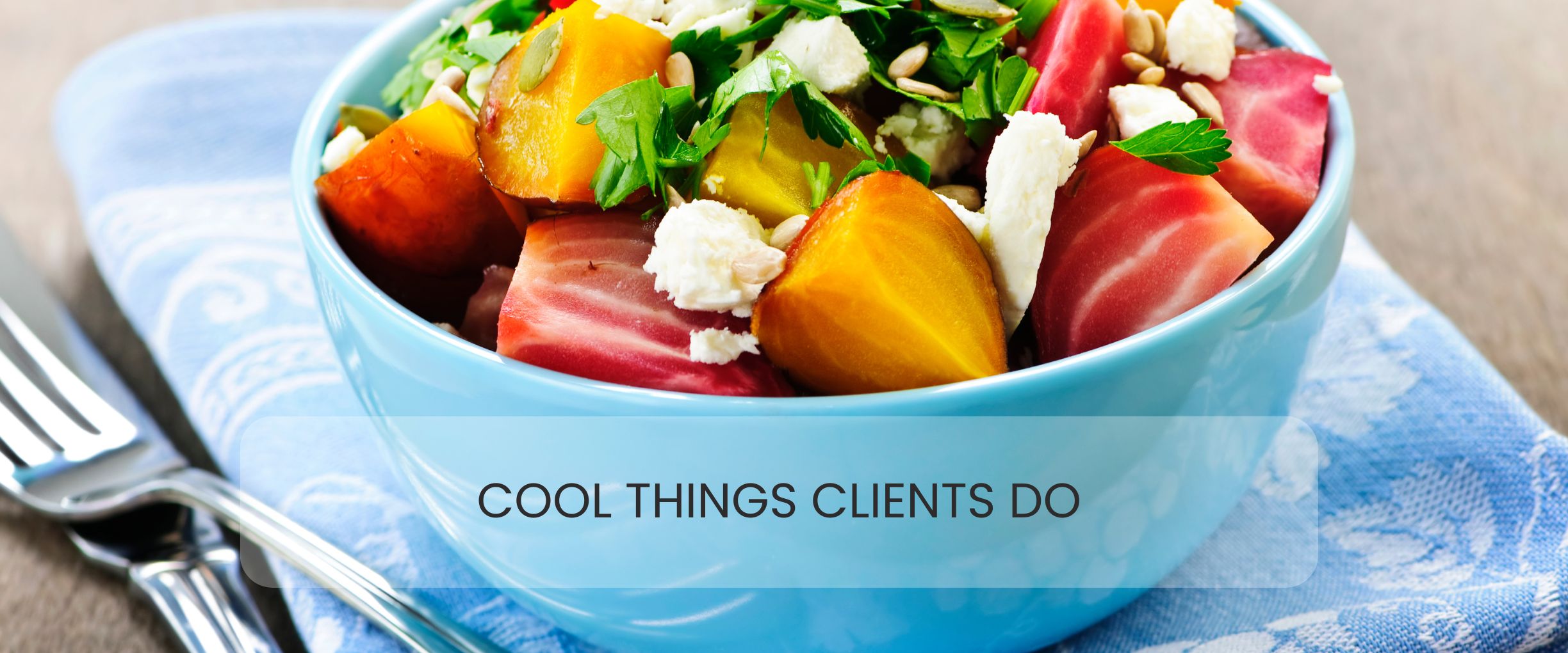 Blue bowl with cut summer fruits