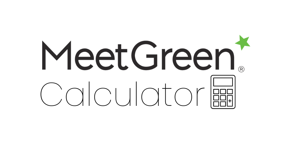 MeetGreen Calculator Logo