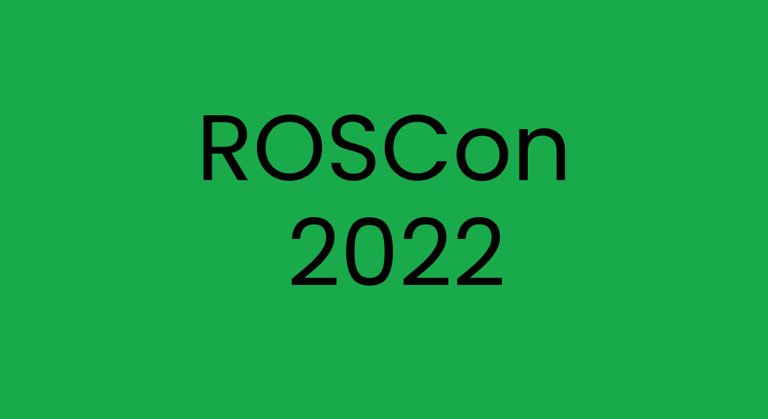 ROSCon 2022 Event Sustainability Report