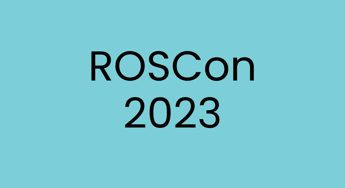 ROSCon 2023
